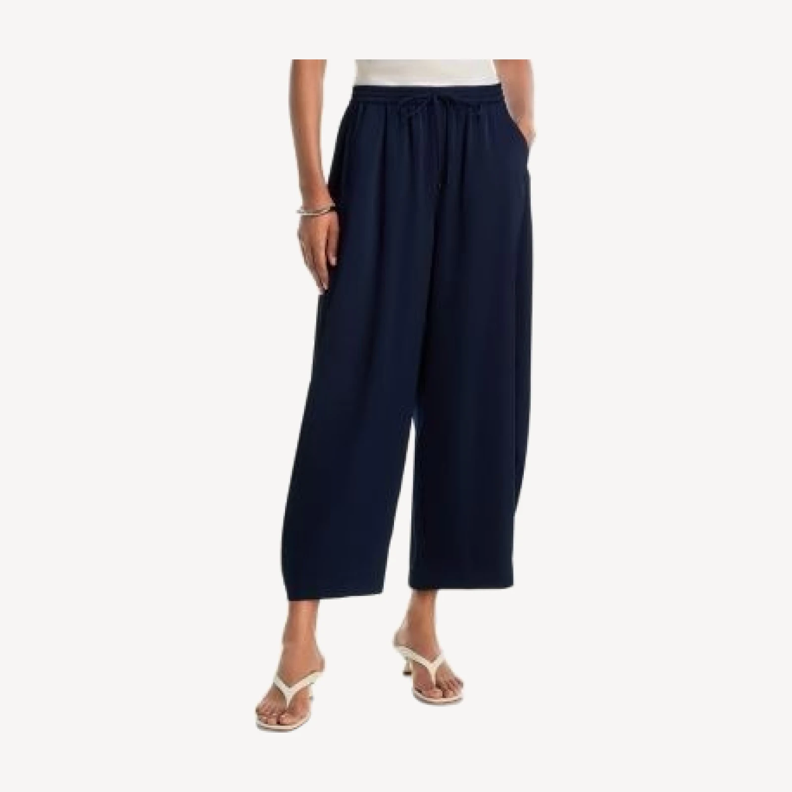 Cinq a Sept Delisa Cropped Drawstring Pants