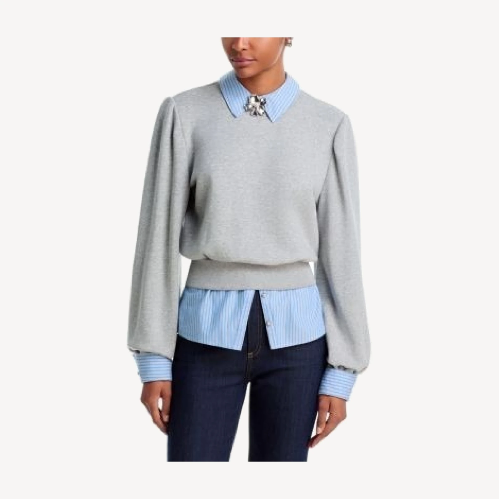 Cinq a Sept Avery Layered Look Top