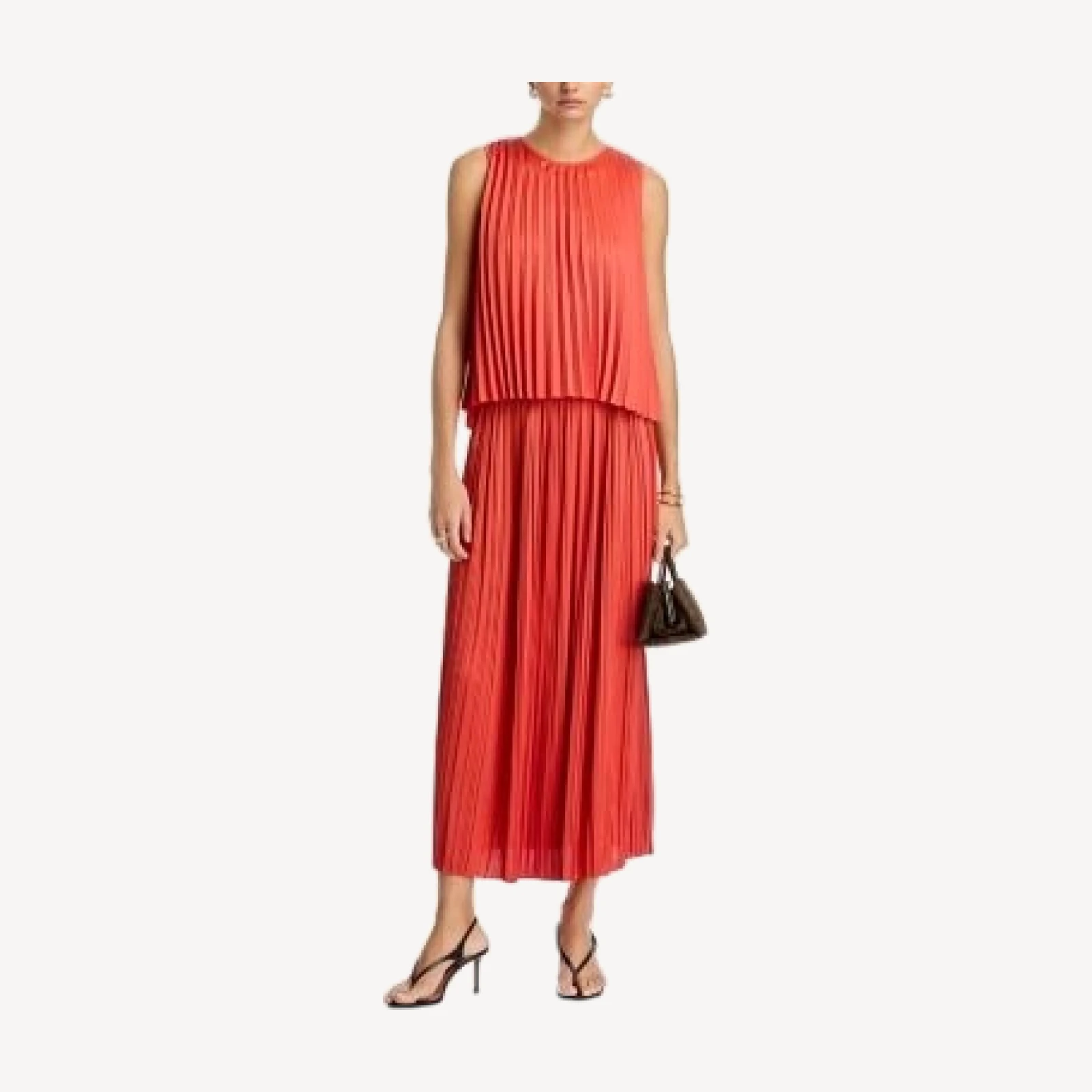Cinq a Sept Donna Pleated Sleeveless Top