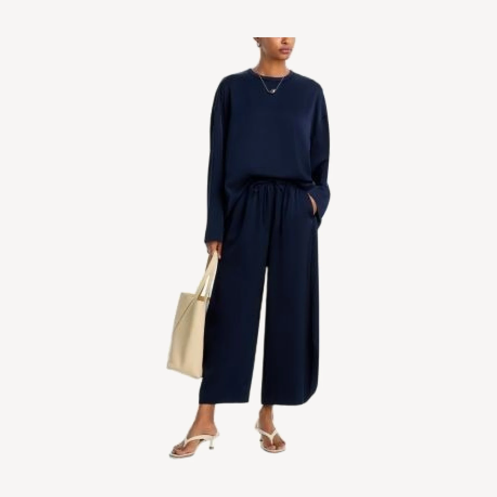 Cinq a Sept Delisa Long Sleeve Crewneck Top