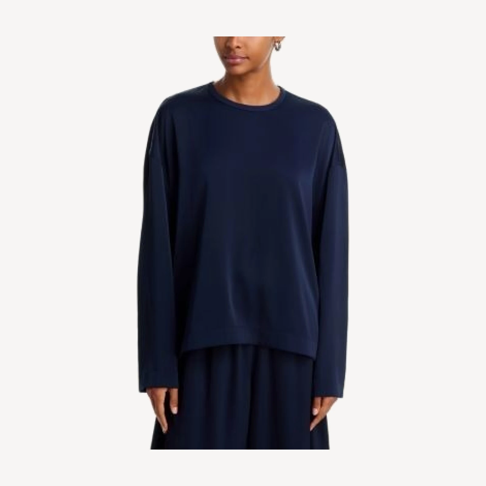 Cinq a Sept Delisa Long Sleeve Crewneck Top