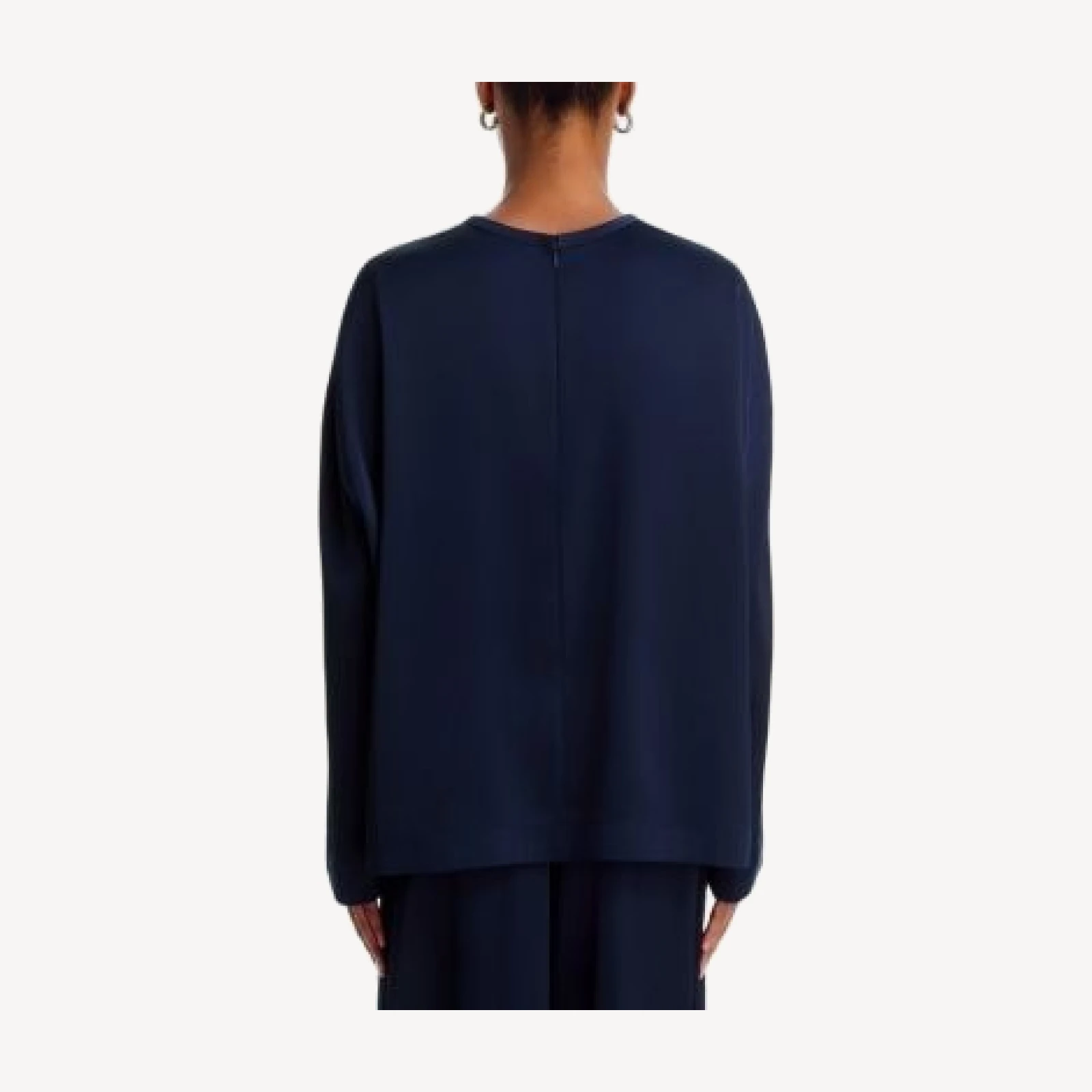 Cinq a Sept Delisa Long Sleeve Crewneck Top