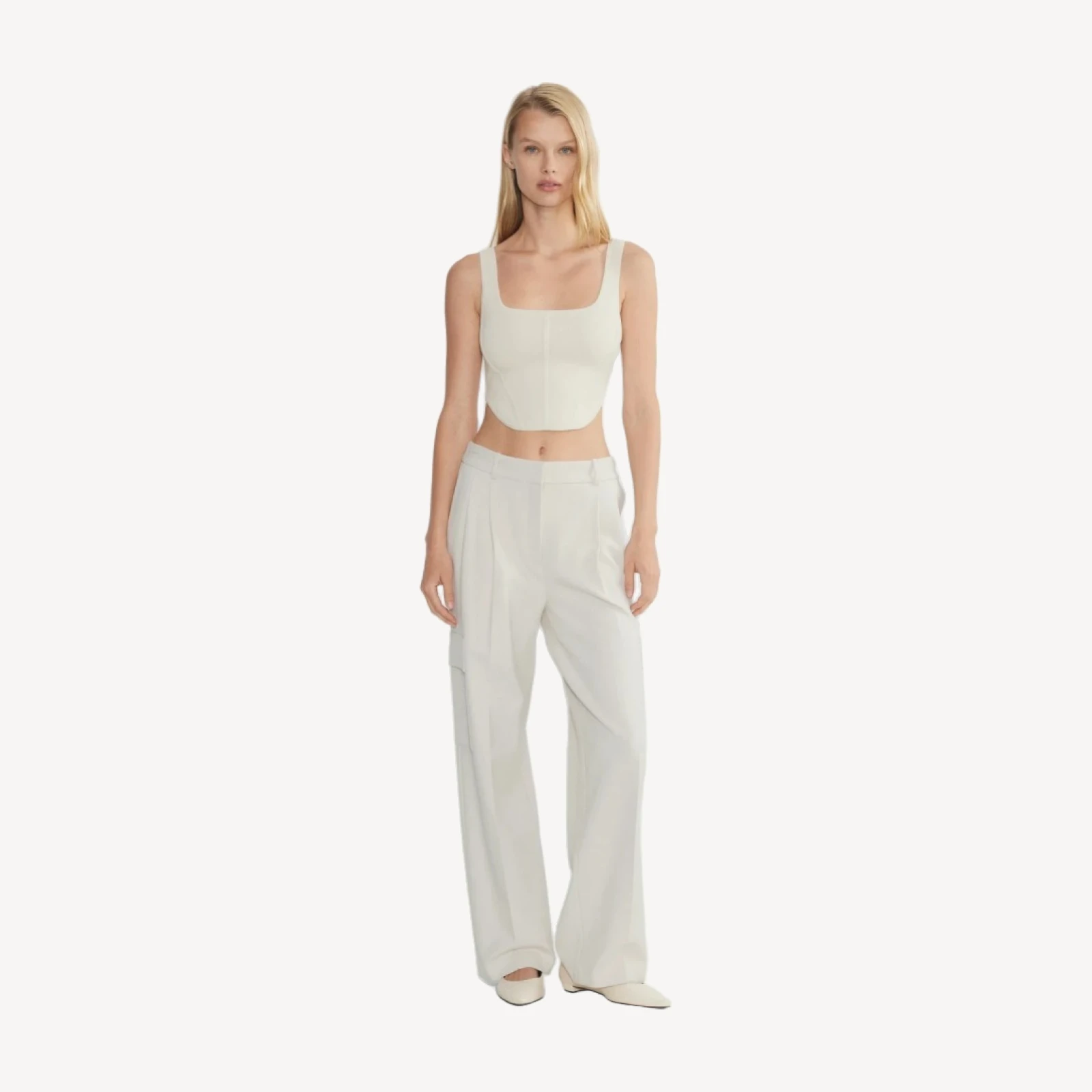 Sculpt Knit Bustier Tank