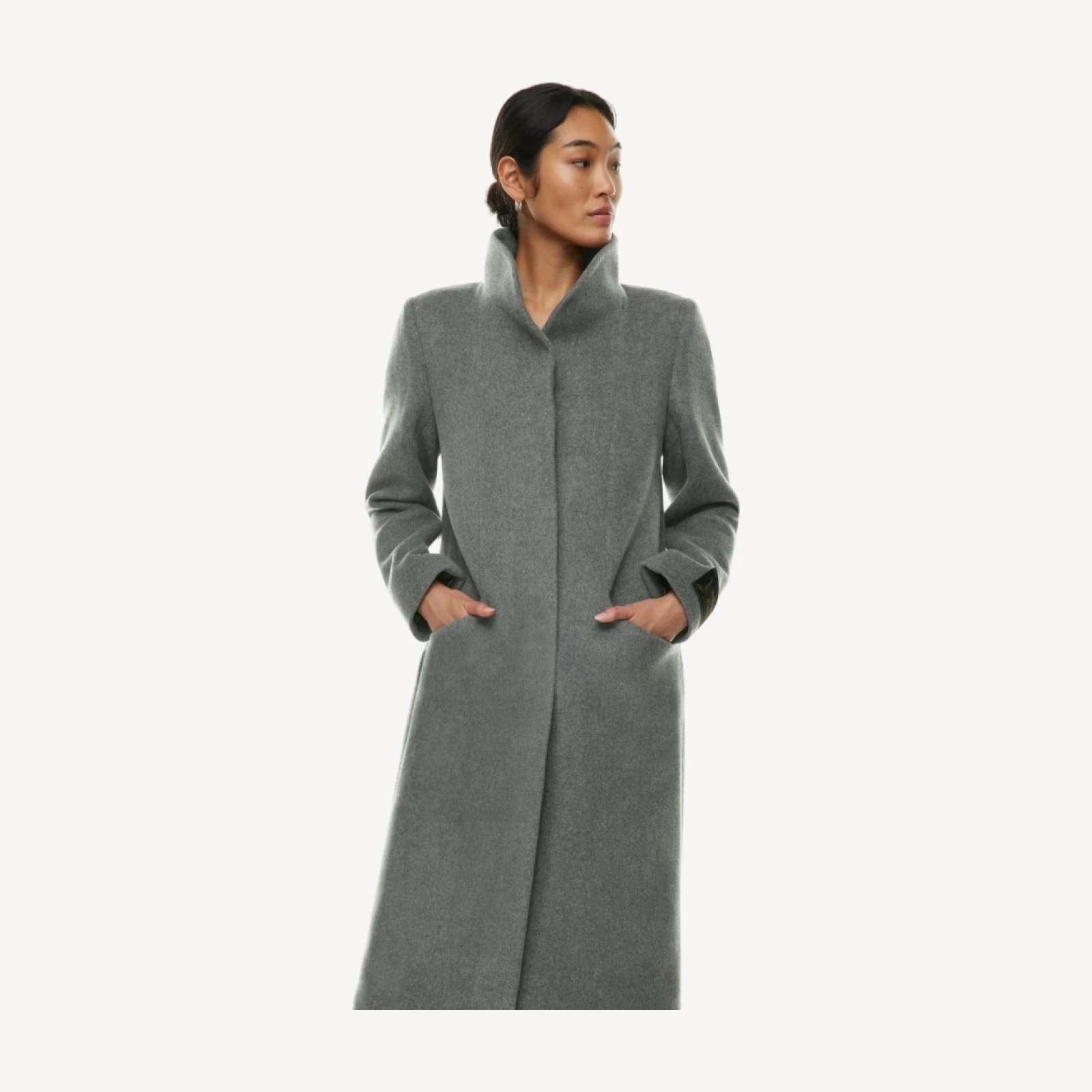 The Cocoon Long Coat - Wool Cashmere