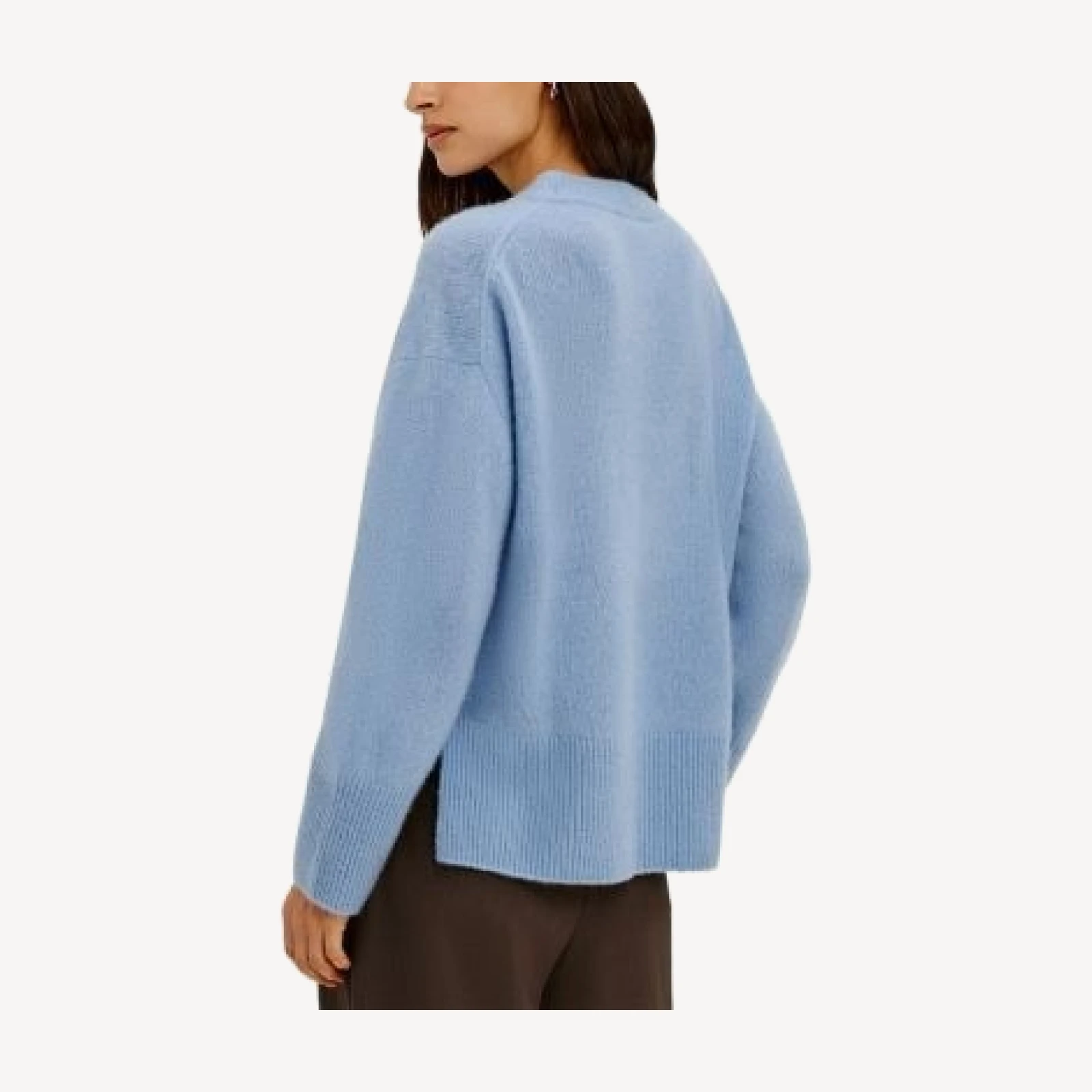 Rails Miranda Cashmere & Silk Crewneck Oversized Sweater