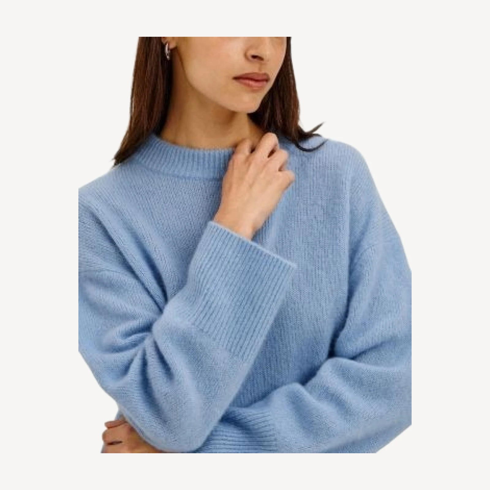 Rails Miranda Cashmere & Silk Crewneck Oversized Sweater