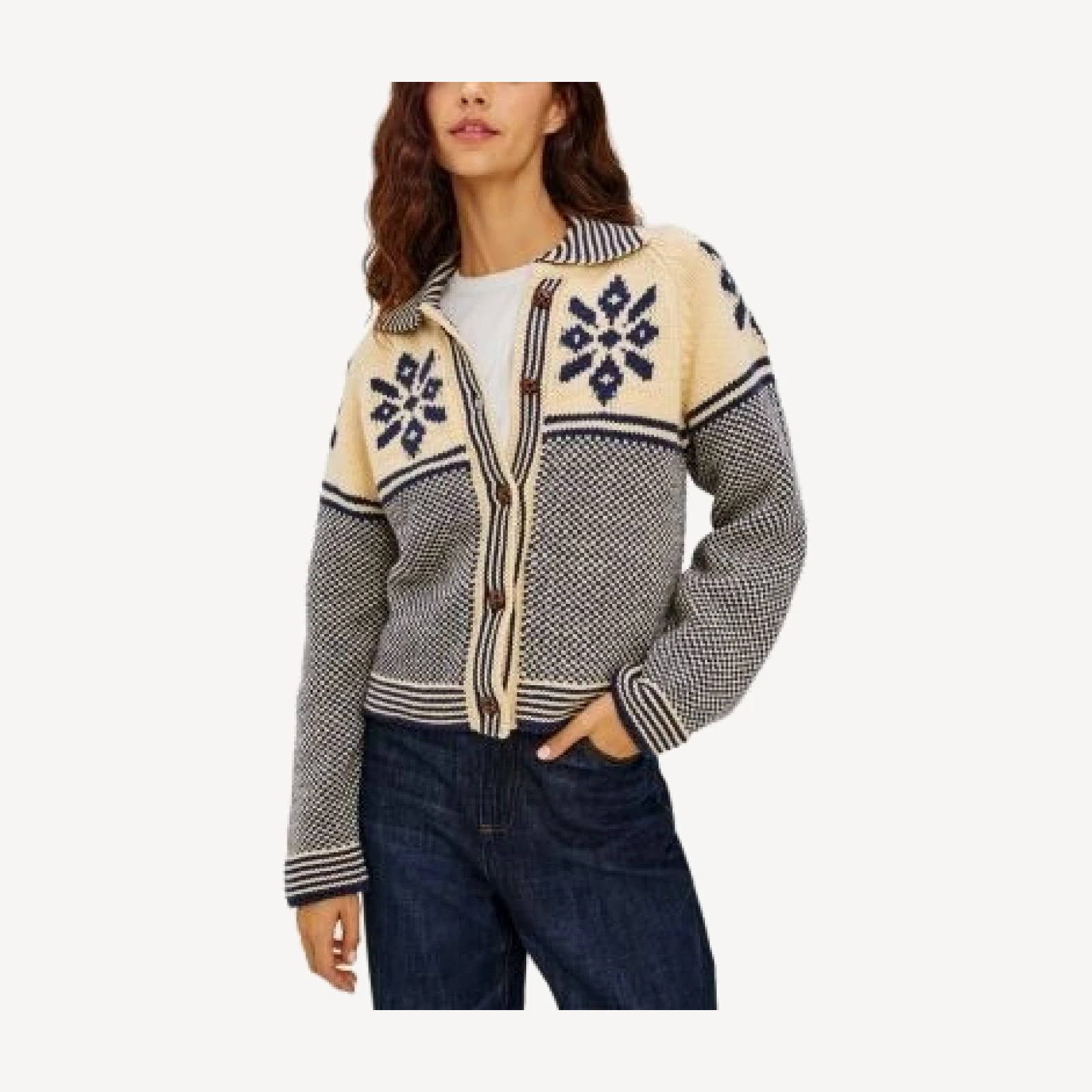 Rails Hilde Fair Isle Cardigan Jacket