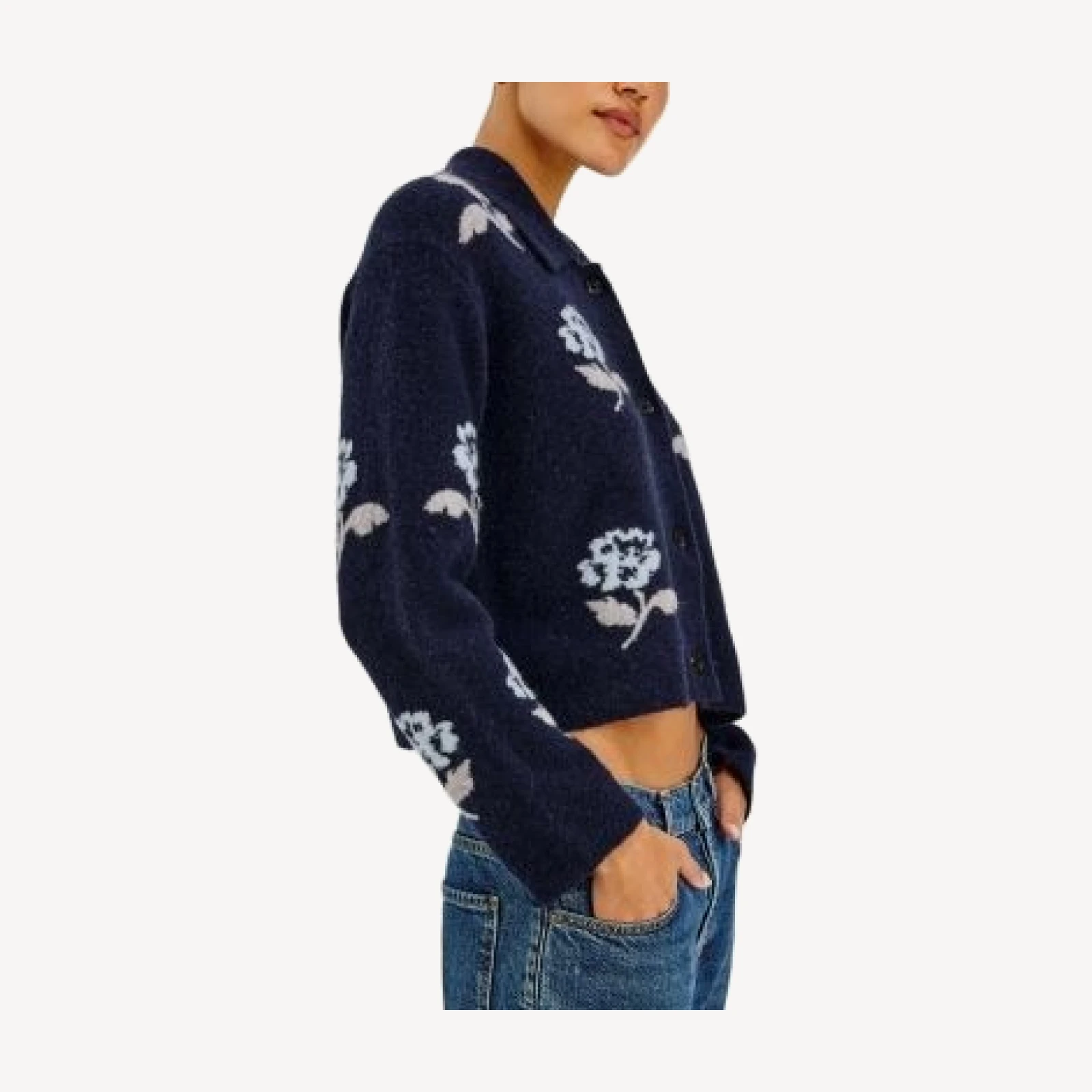 Rails Amber Relaxed Fit Collared Cardigan