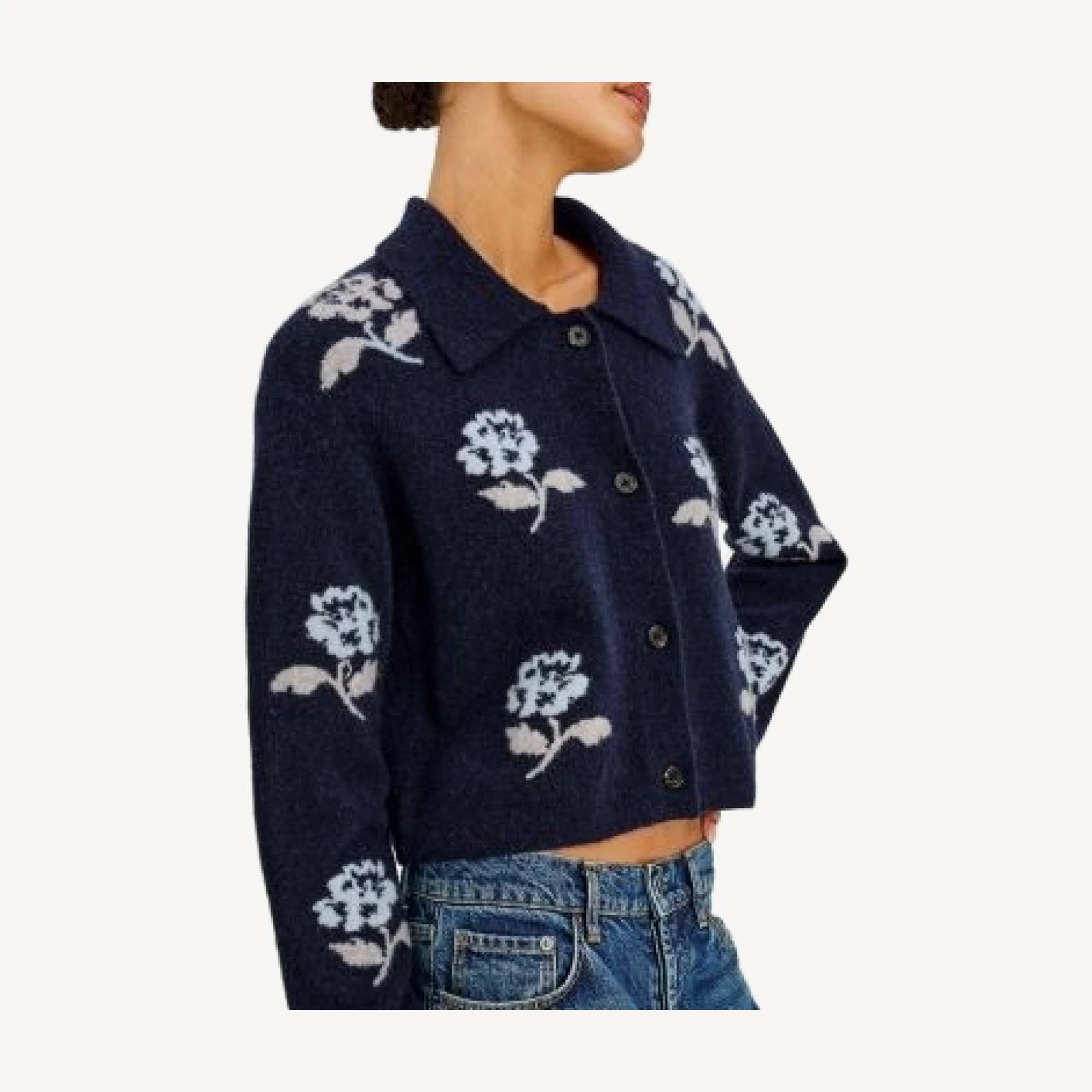 Rails Amber Relaxed Fit Collared Cardigan