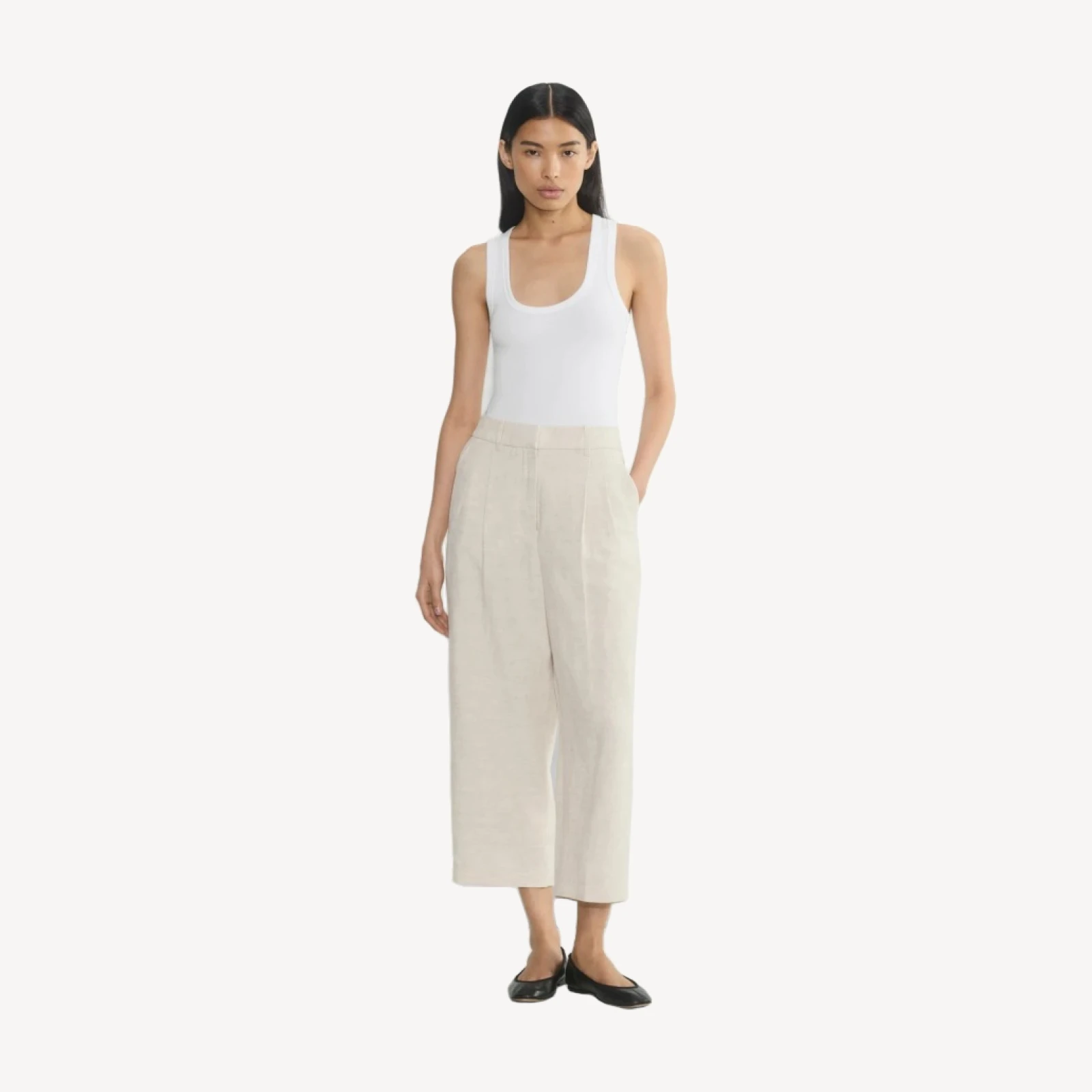 The Effortless Pant™ Cropped - CruiseLinen™