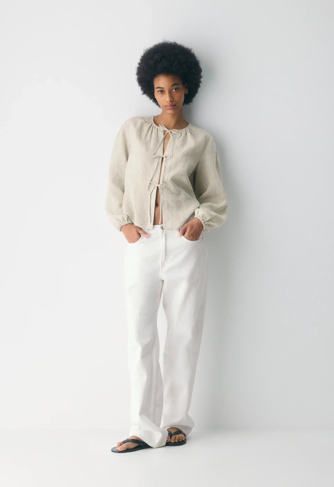 Tybee Linen Blouse