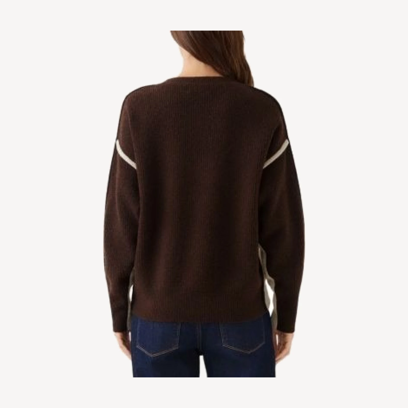 Karen Kane Colorblock Crewneck Sweater