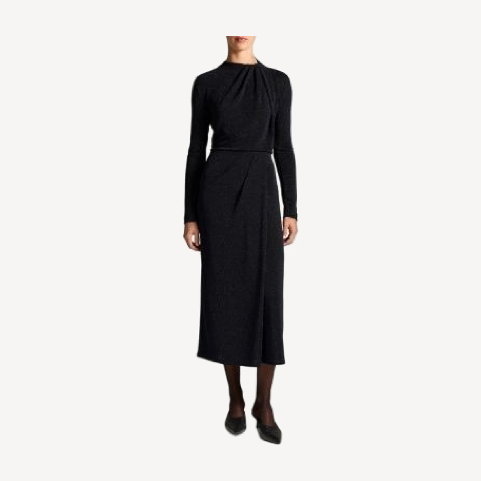 Vince Twist Mock Neck Top