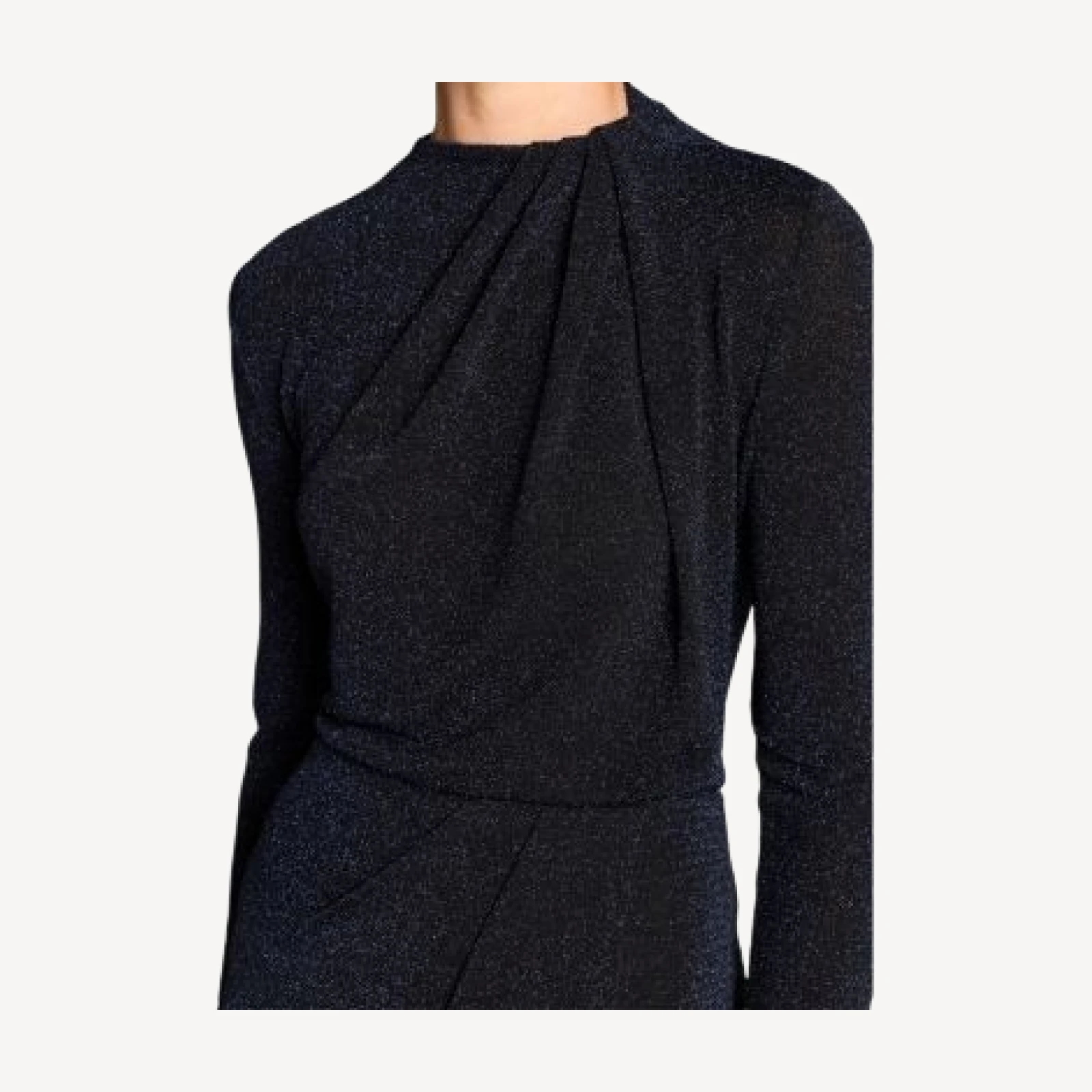 Vince Twist Mock Neck Top