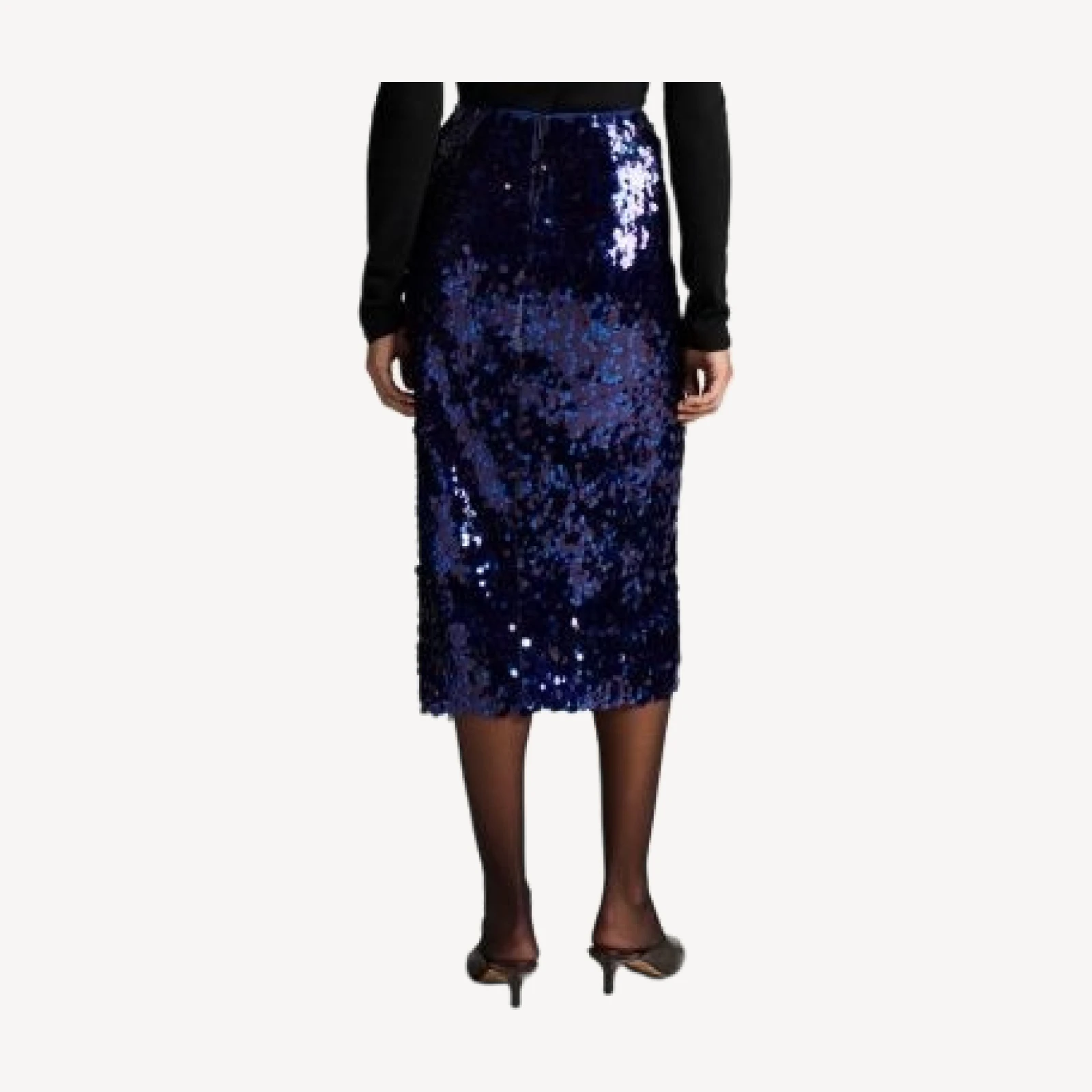 Vince Sequined Pencil Skirt