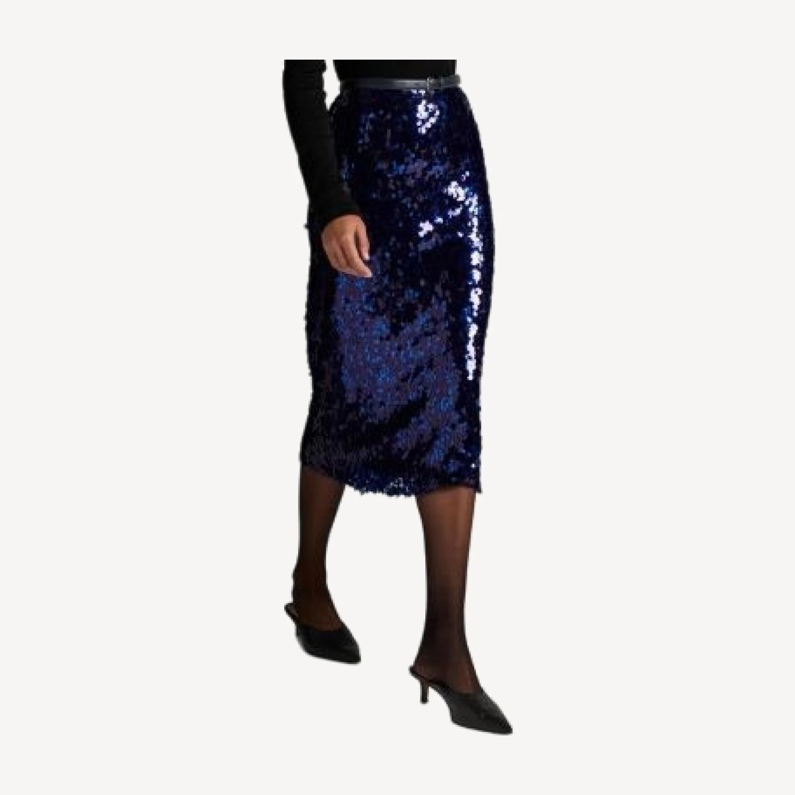 Vince Sequined Pencil Skirt