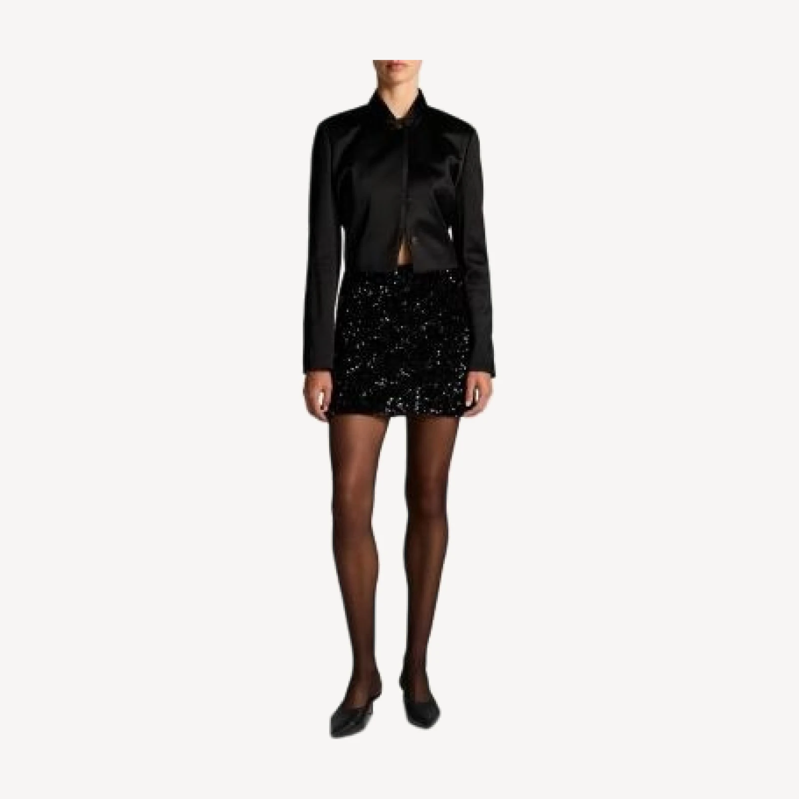 Vince Button Front Cropped Jacket