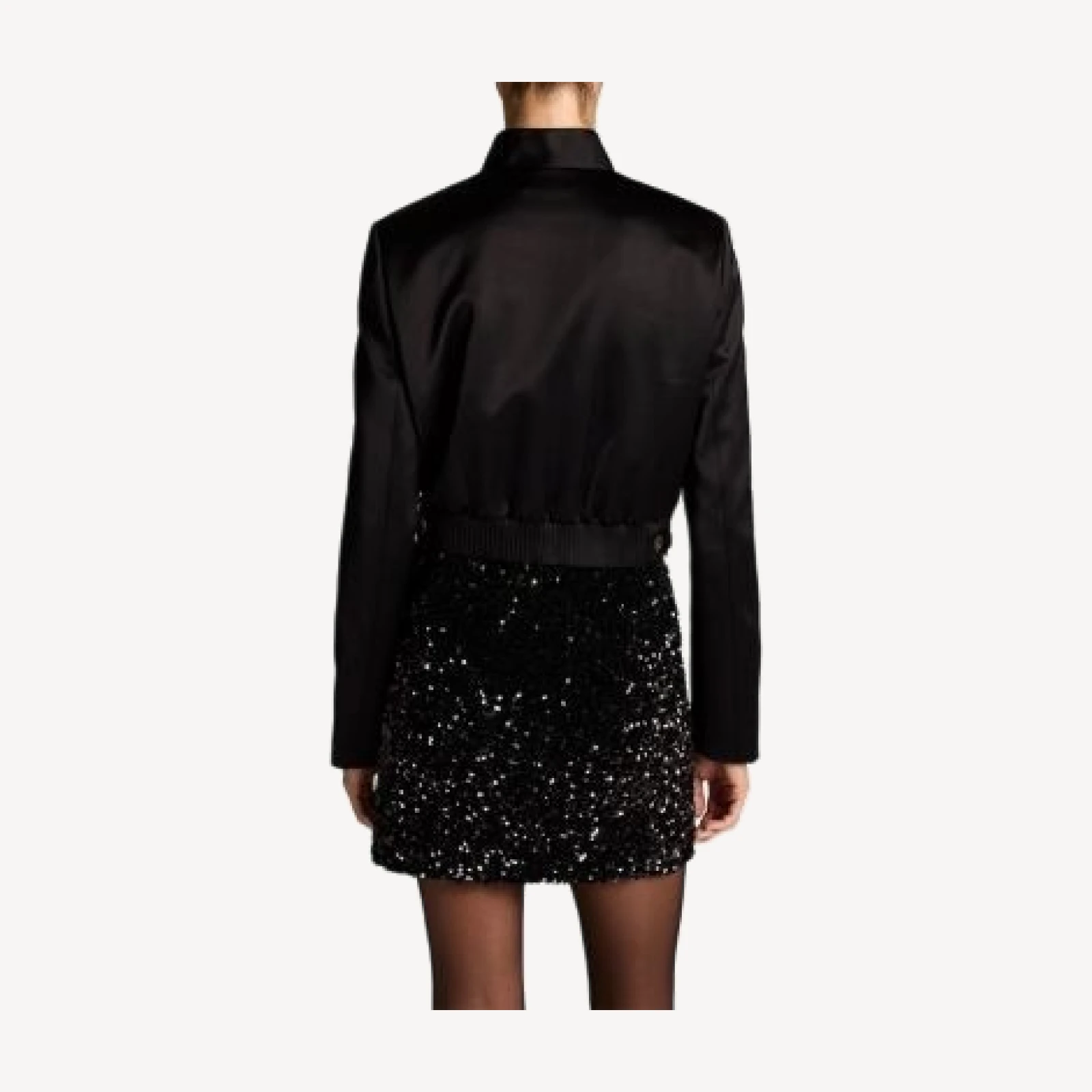 Vince Button Front Cropped Jacket