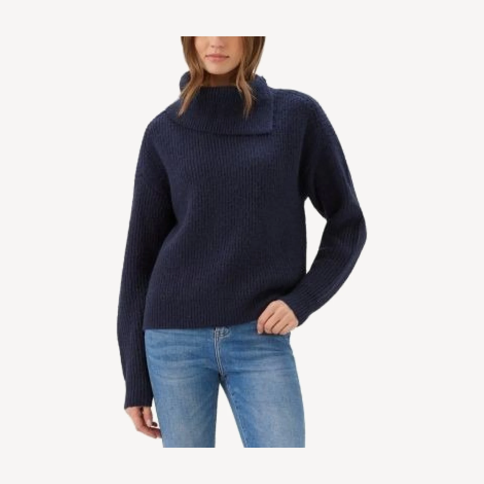 Karen Kane Split Neck Drop Sleeve Sweater