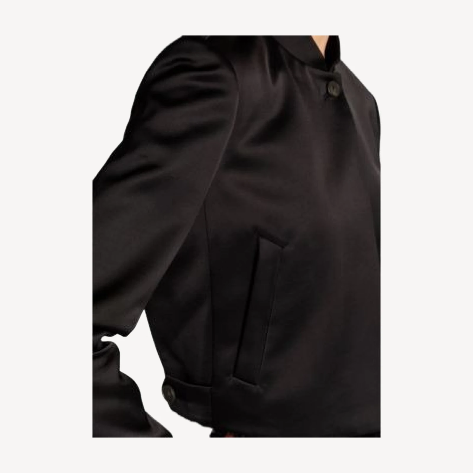 Vince Button Front Cropped Jacket