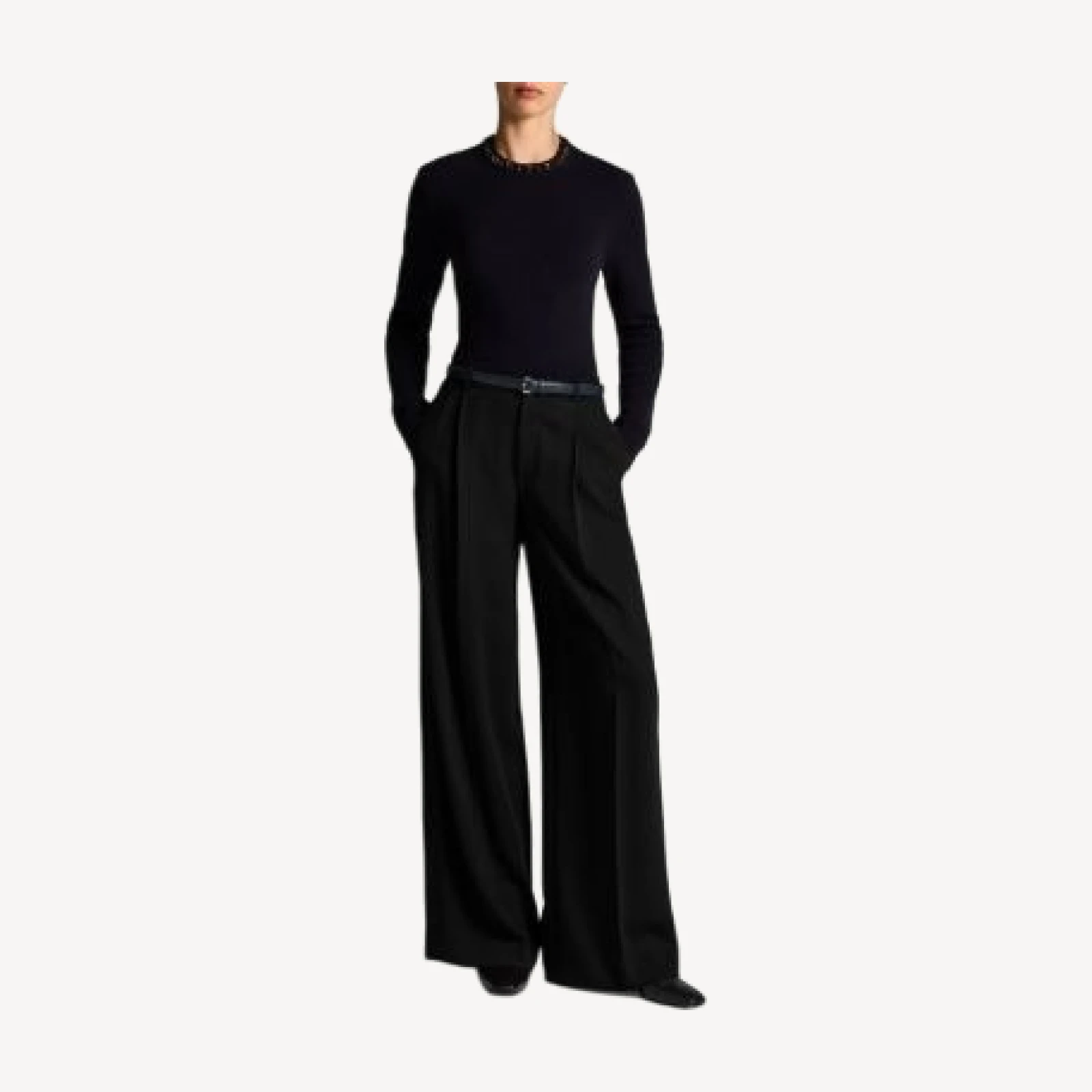 Vince Gem Embellished Wool & Cashmere Crewneck Sweater