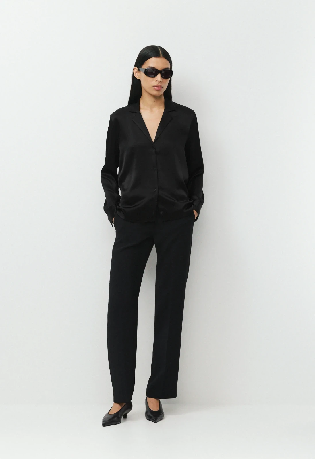 Dover Satin Shirt