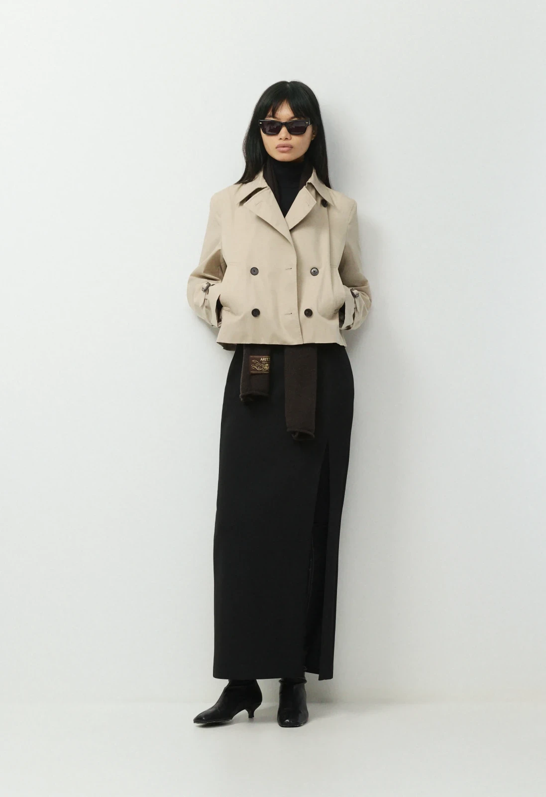 The Esquire Short Trench Coat - City Twill