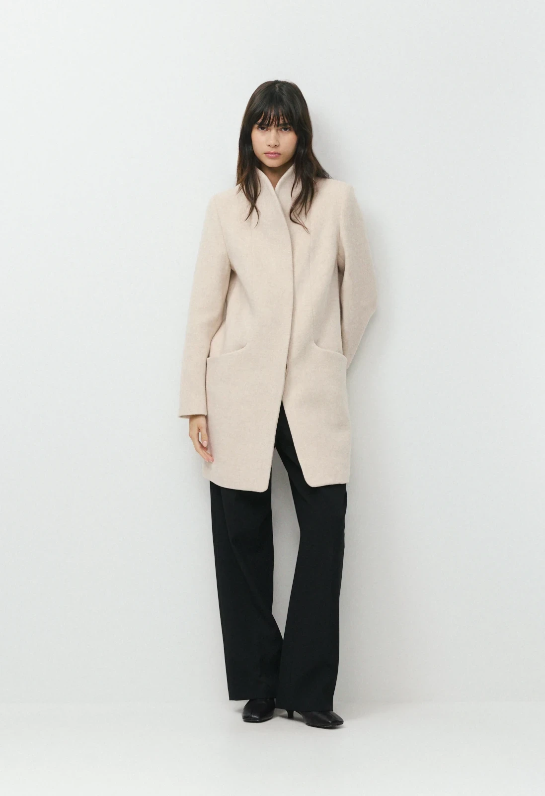 The Cocoon Coat - Luxe Wool Cashmere