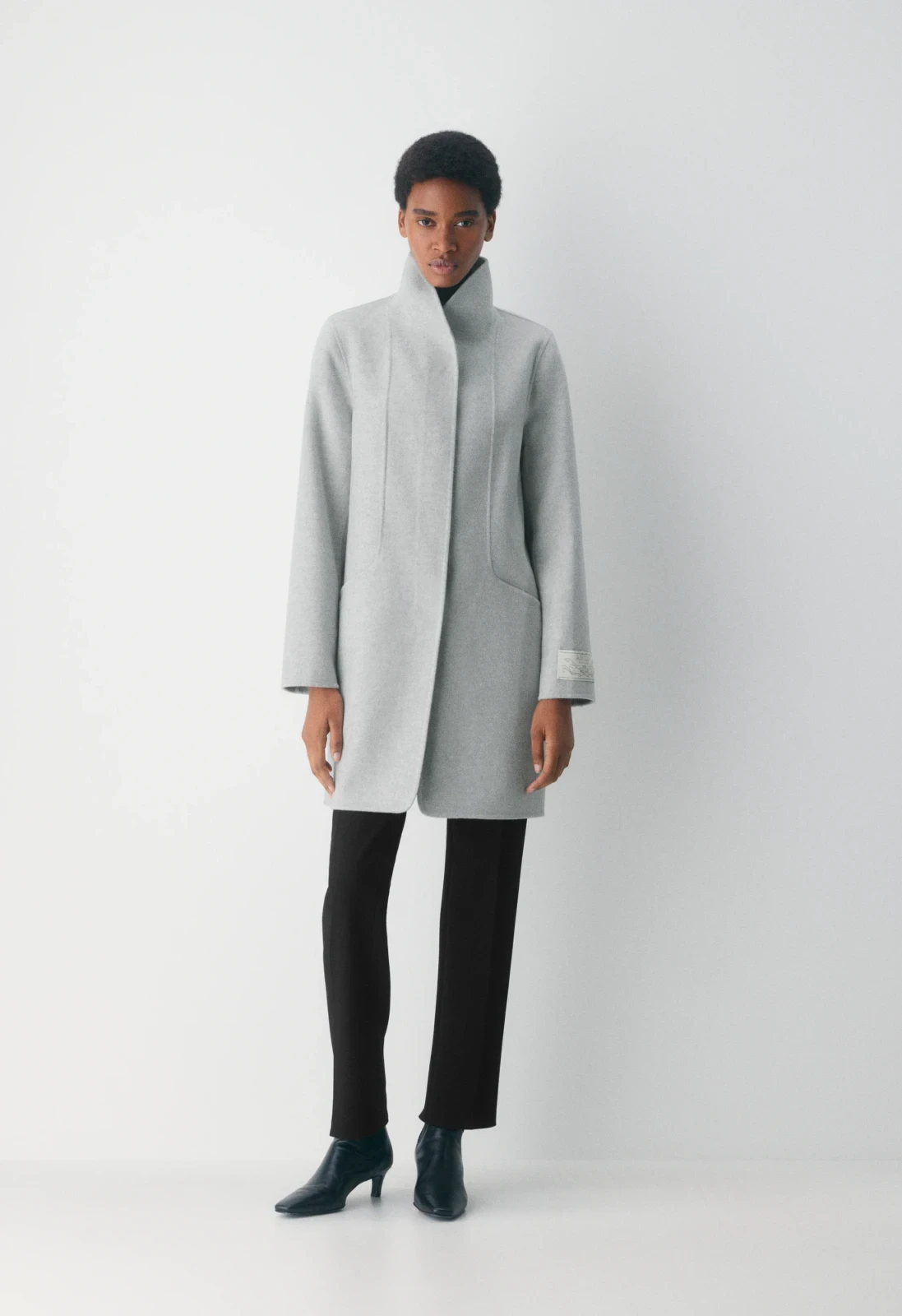 The Cocoon Double-Faced Coat - Luxe (Re)Wool