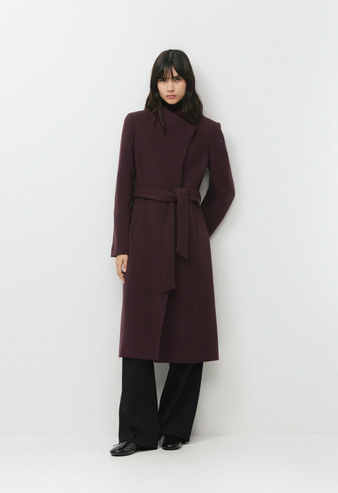 The Connor Long Coat - Soft Wool Cashmere