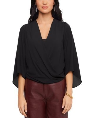 Karen Kane Drape Front Crossover Top