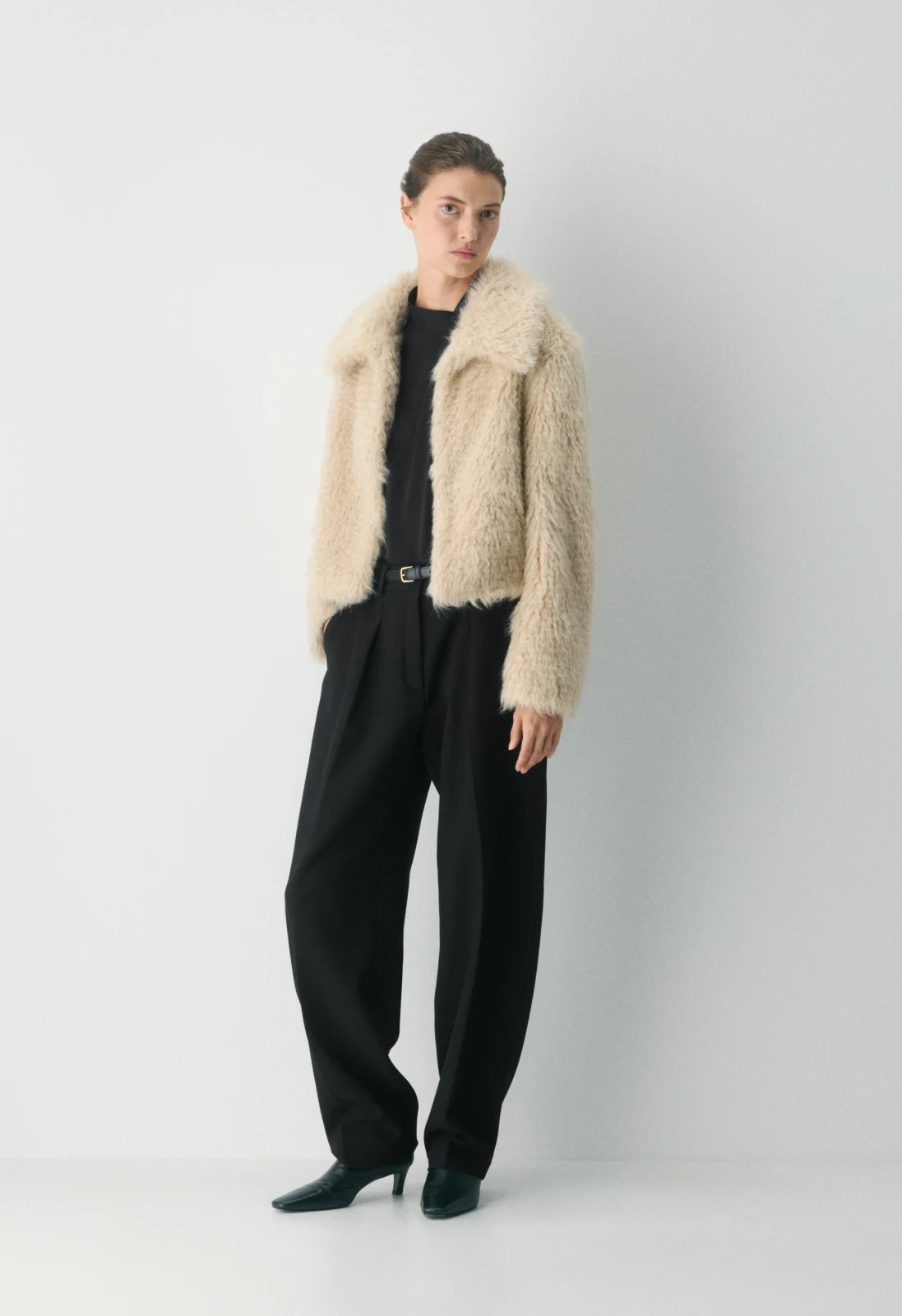 Chamonix Coat - Highland Faux Fur