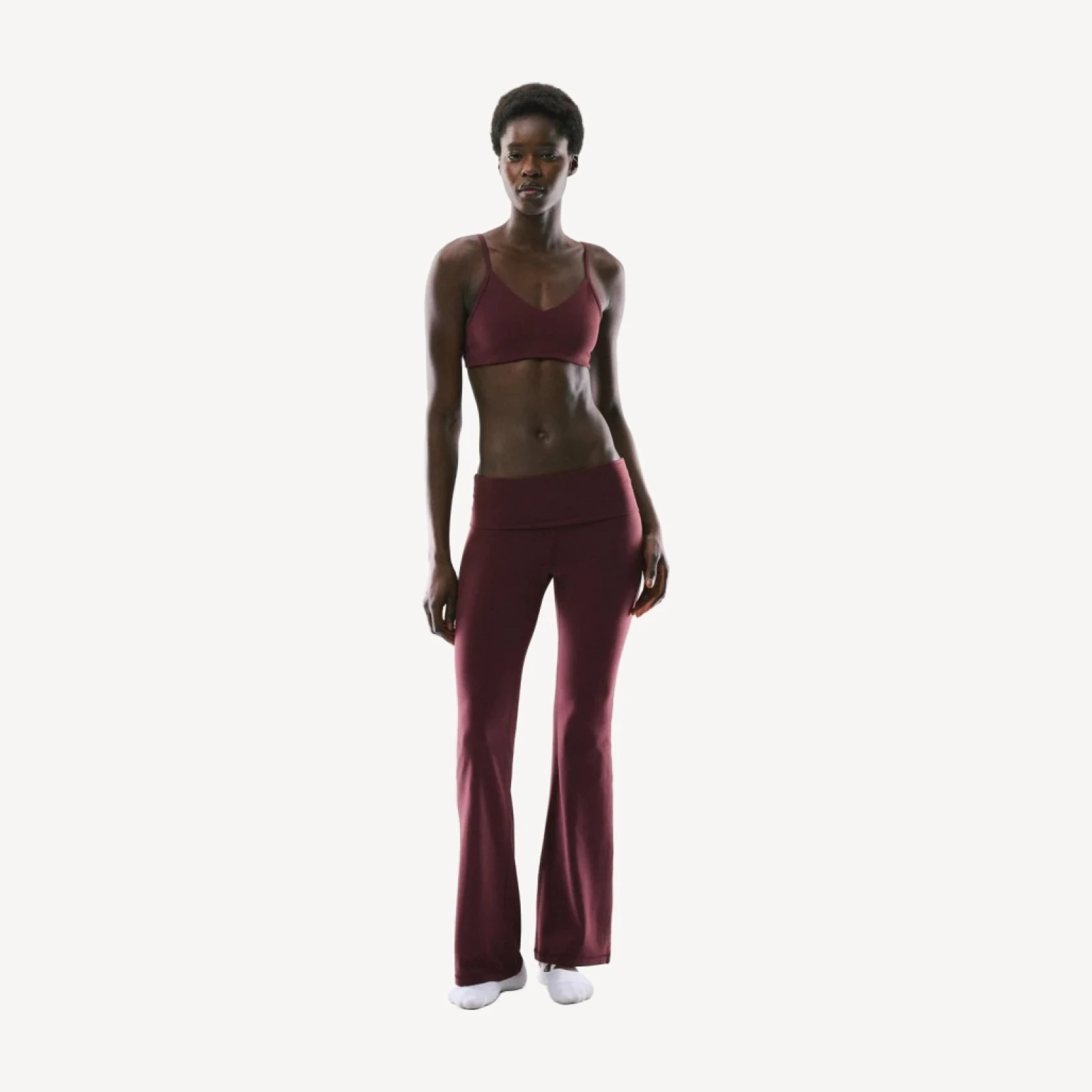 BUTTER Foldover Flare 32" Legging