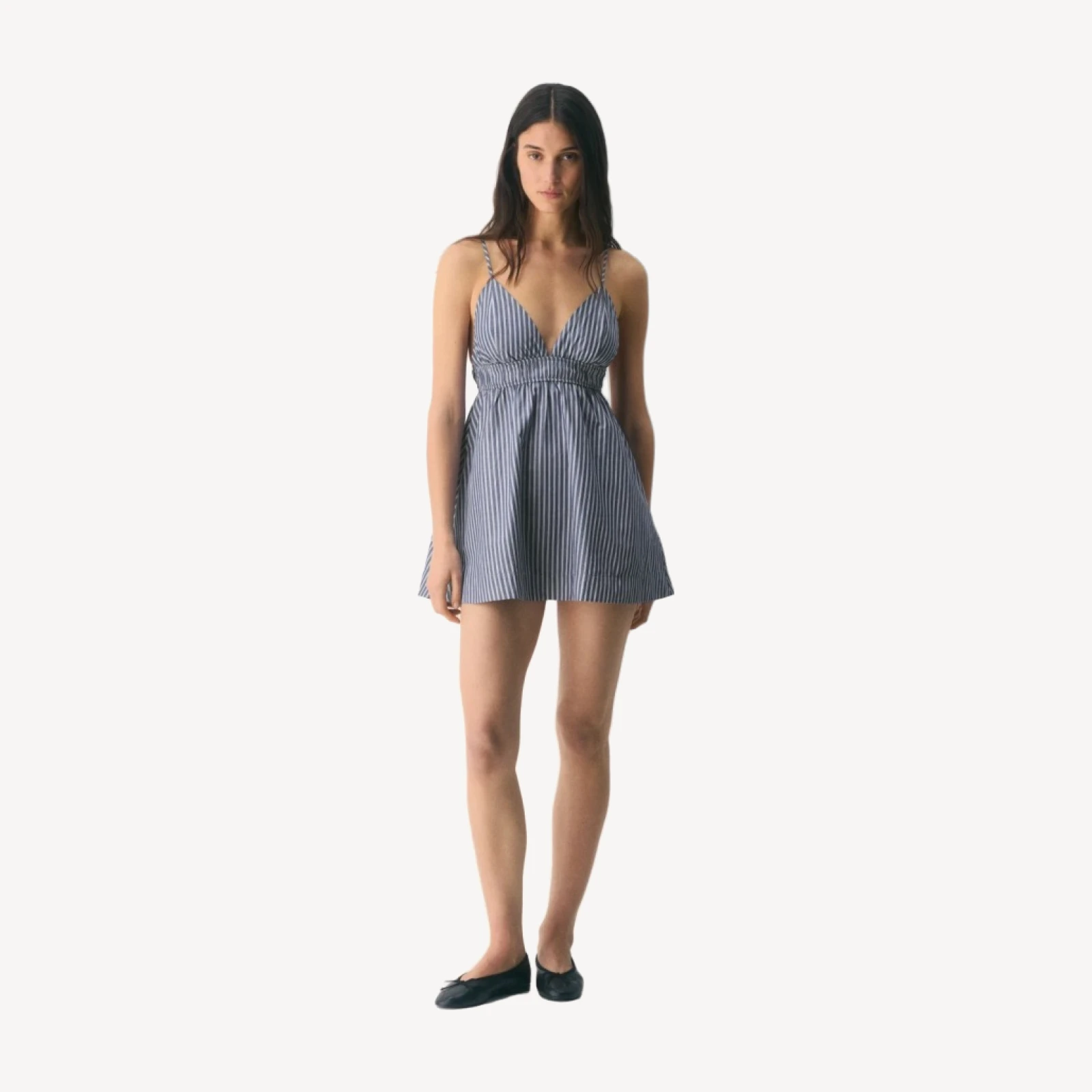 Encourage Poplin Mini Cami Dress