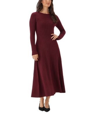Karen Kane Seamless Sweater Midi Dress