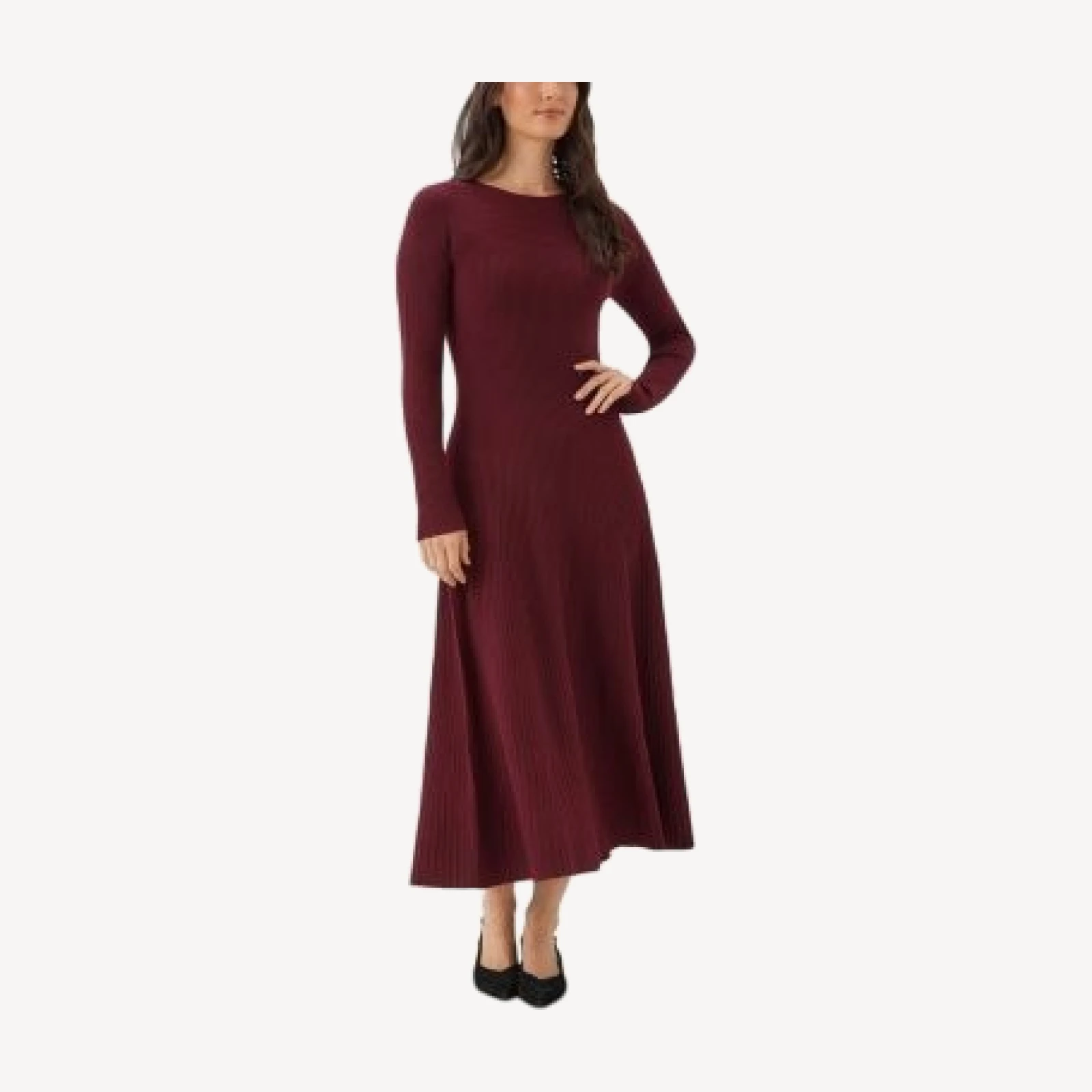 Karen Kane Seamless Sweater Midi Dress