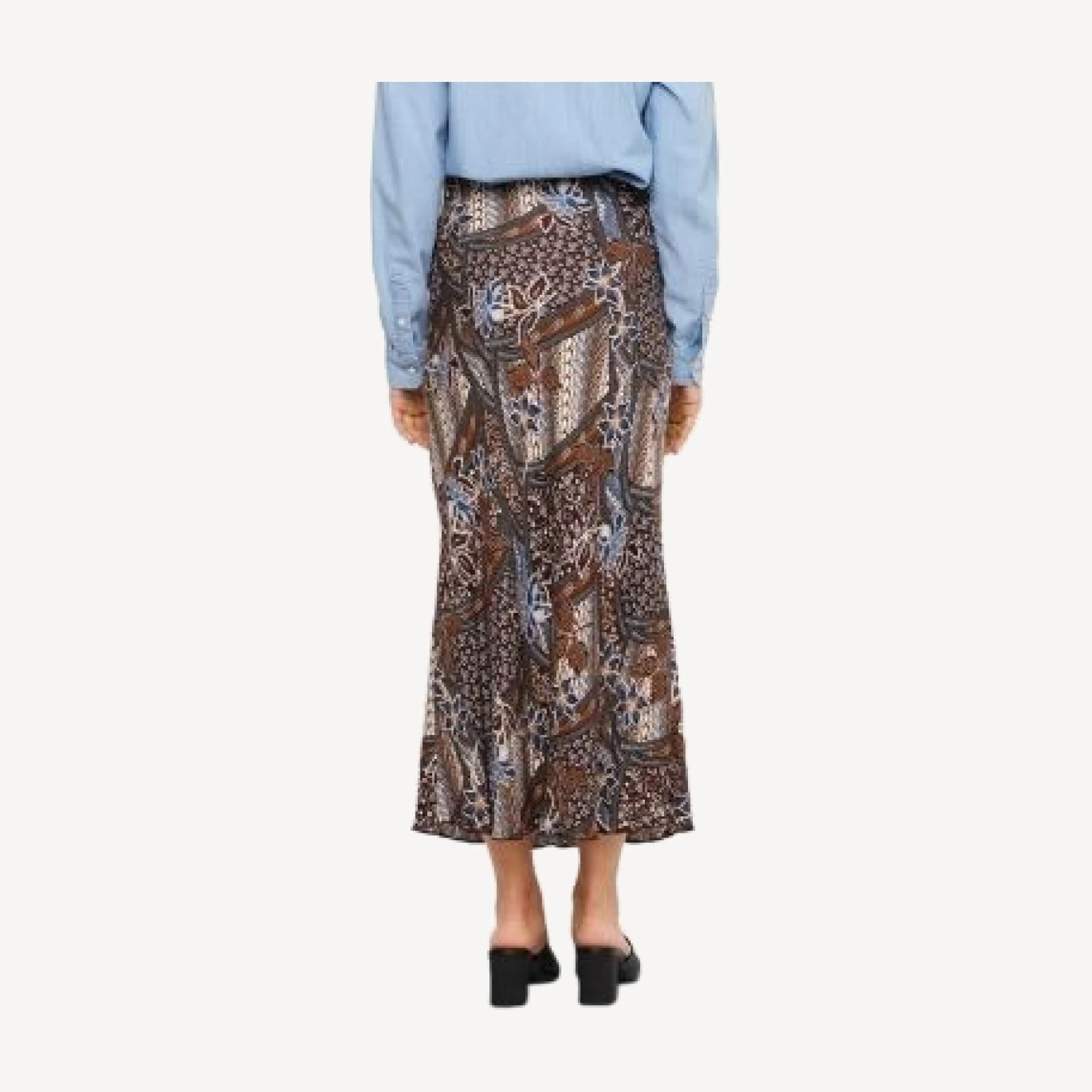 Karen Kane Bias Cut Midi Skirt