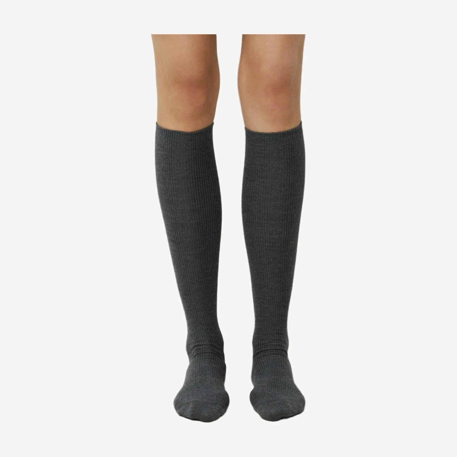 Daily Rib Knee-High Sock 2-Pack - With Merino Wool