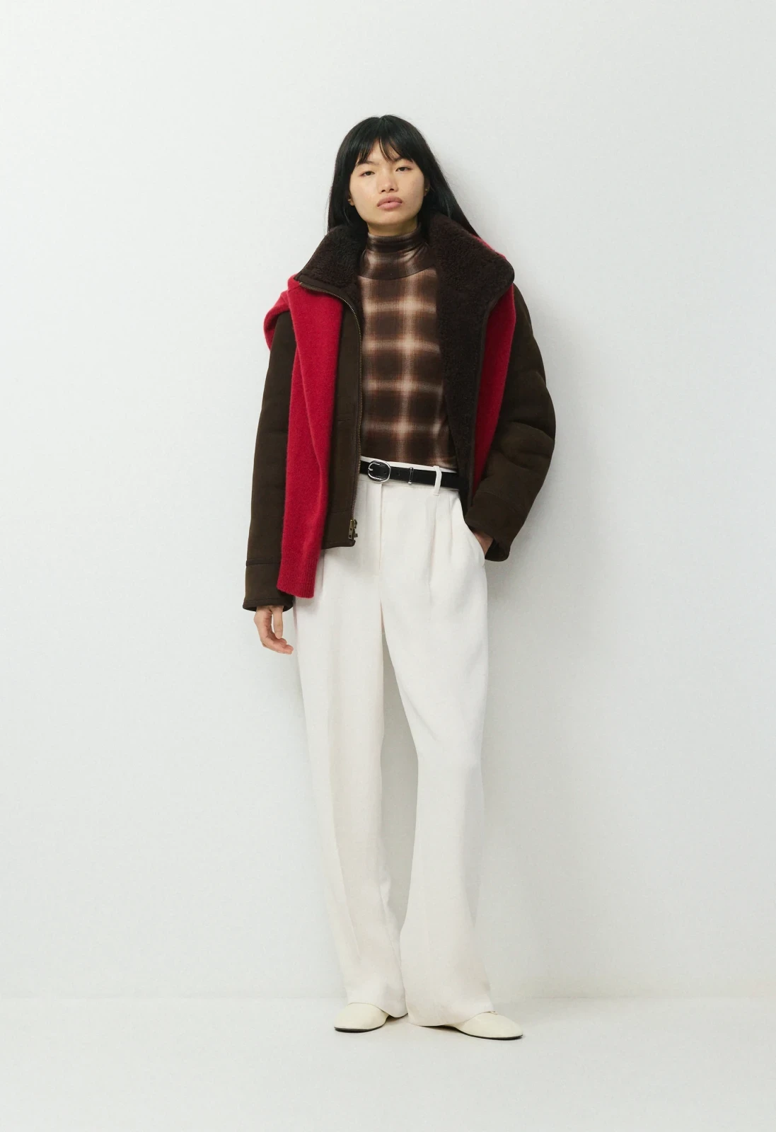 Sorrenti Aviator Jacket - Shearling