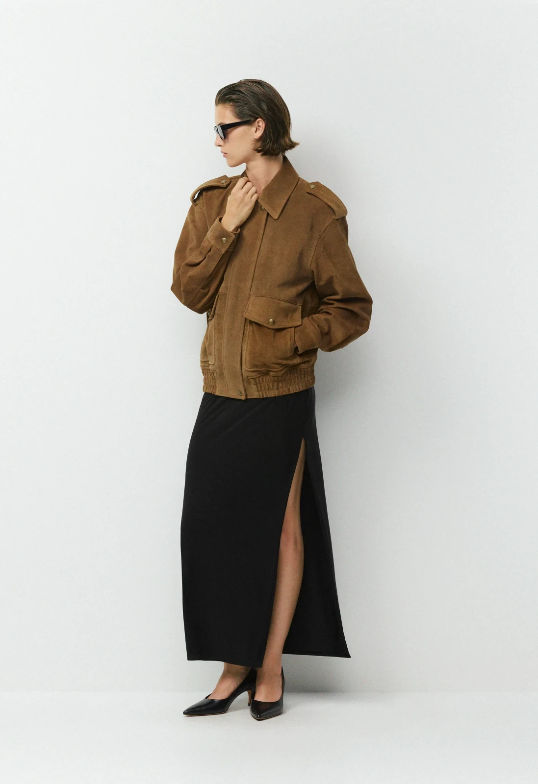 Nadine Jacket - Suede