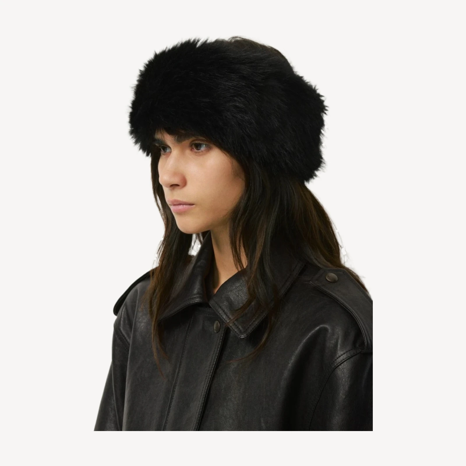 Verbier Headband - Arctic Faux Fur