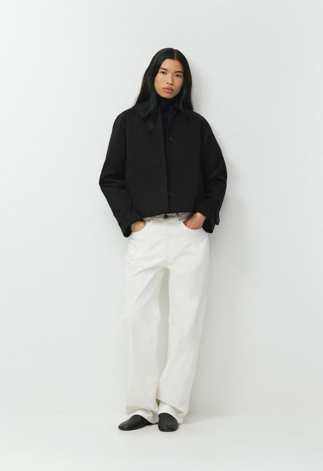 The Regent Short Trench Coat - Rich Twill