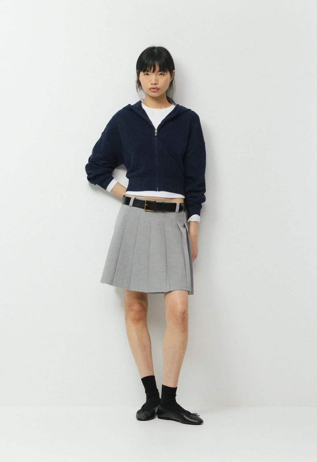 Olive Midi Skirt
