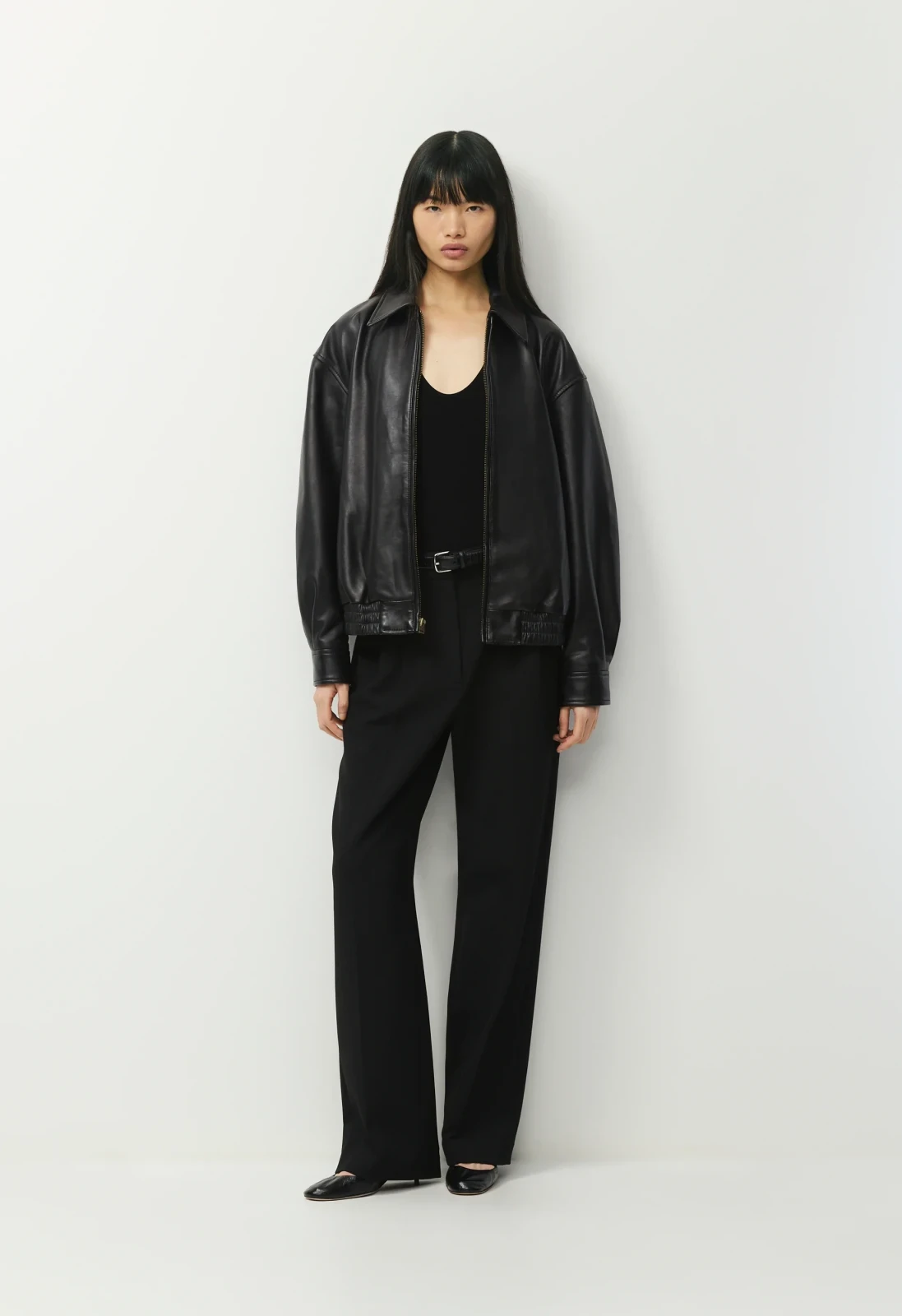 New Jones Bomber - Leather