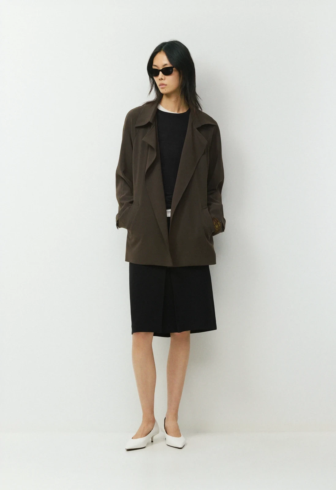 The Splendor Mid Trench Coat - Precision Sway™