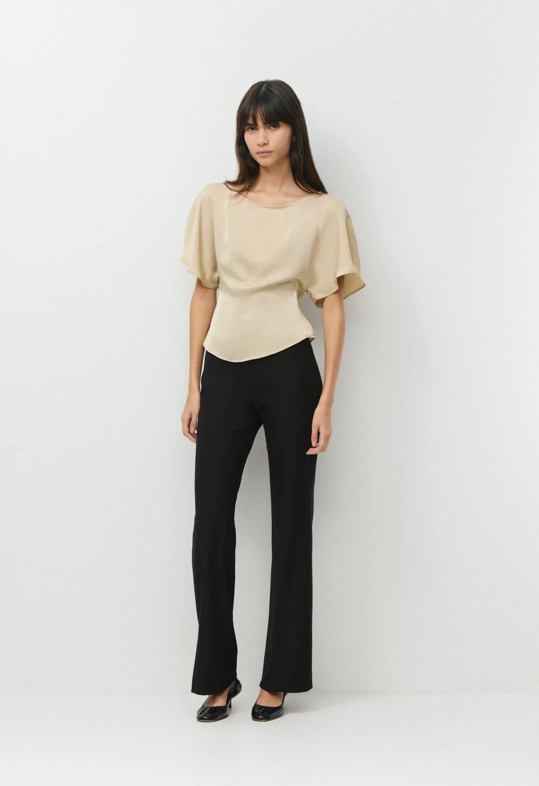 Ginger Satin Blouse