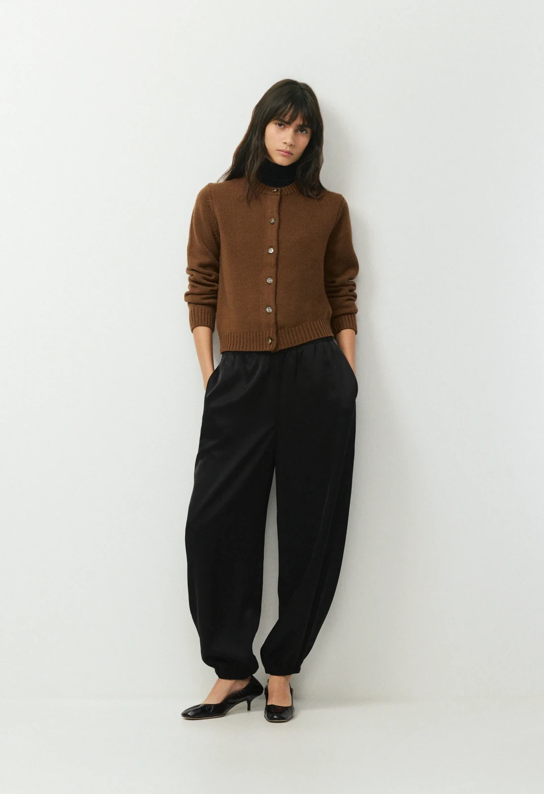 Plush Merino Wool Quill Cardigan