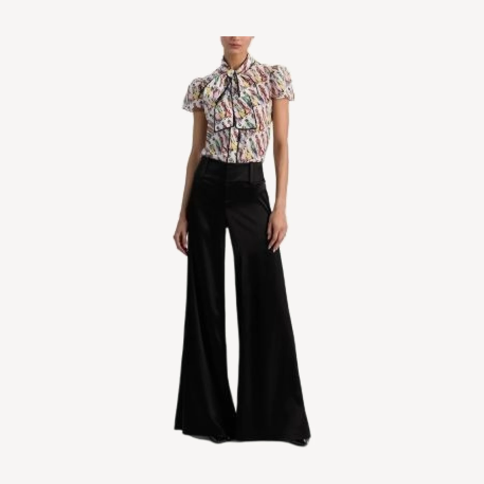 Alice and Olivia Jeannie Staceface Top