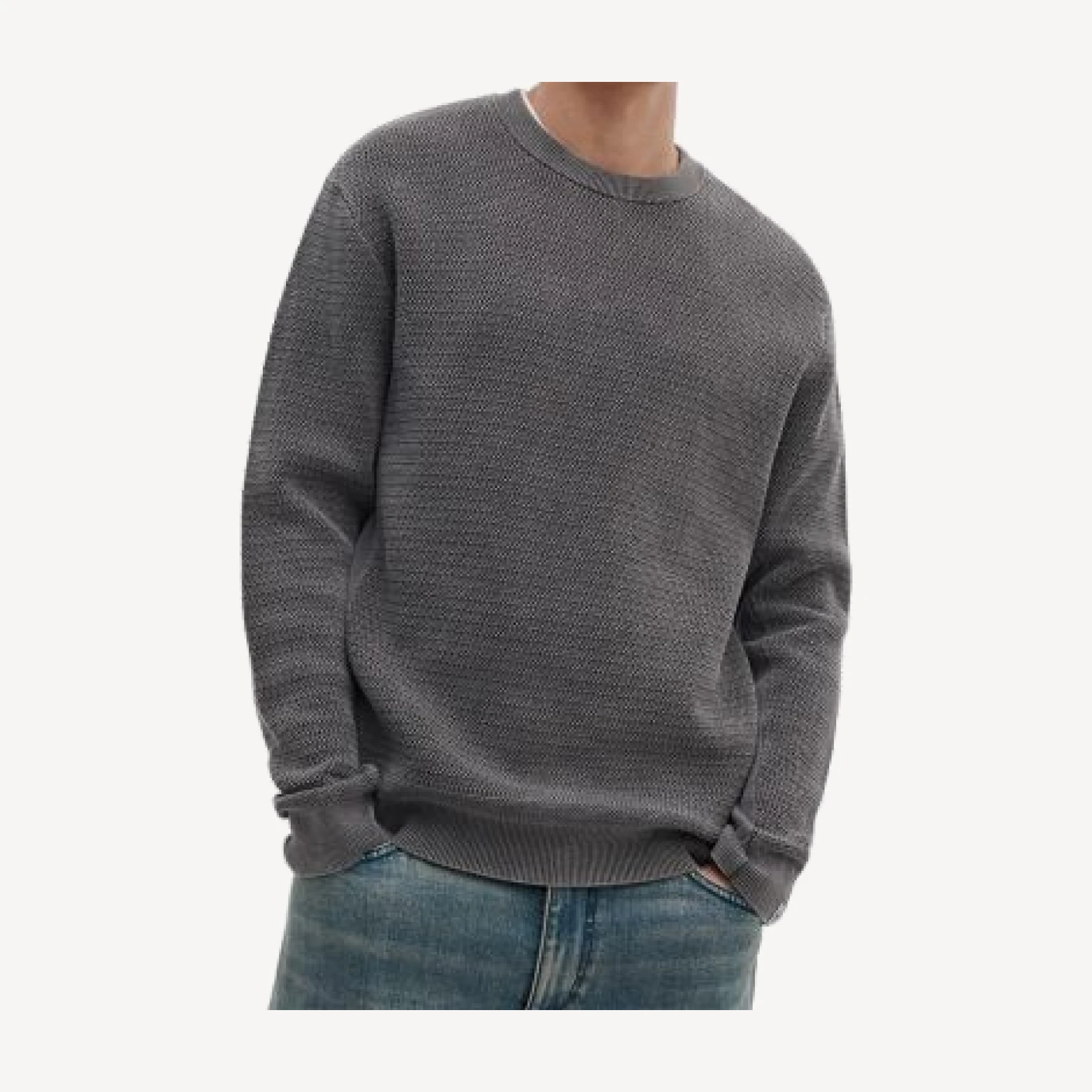 rag & bone Caden Washed Crewneck Sweater