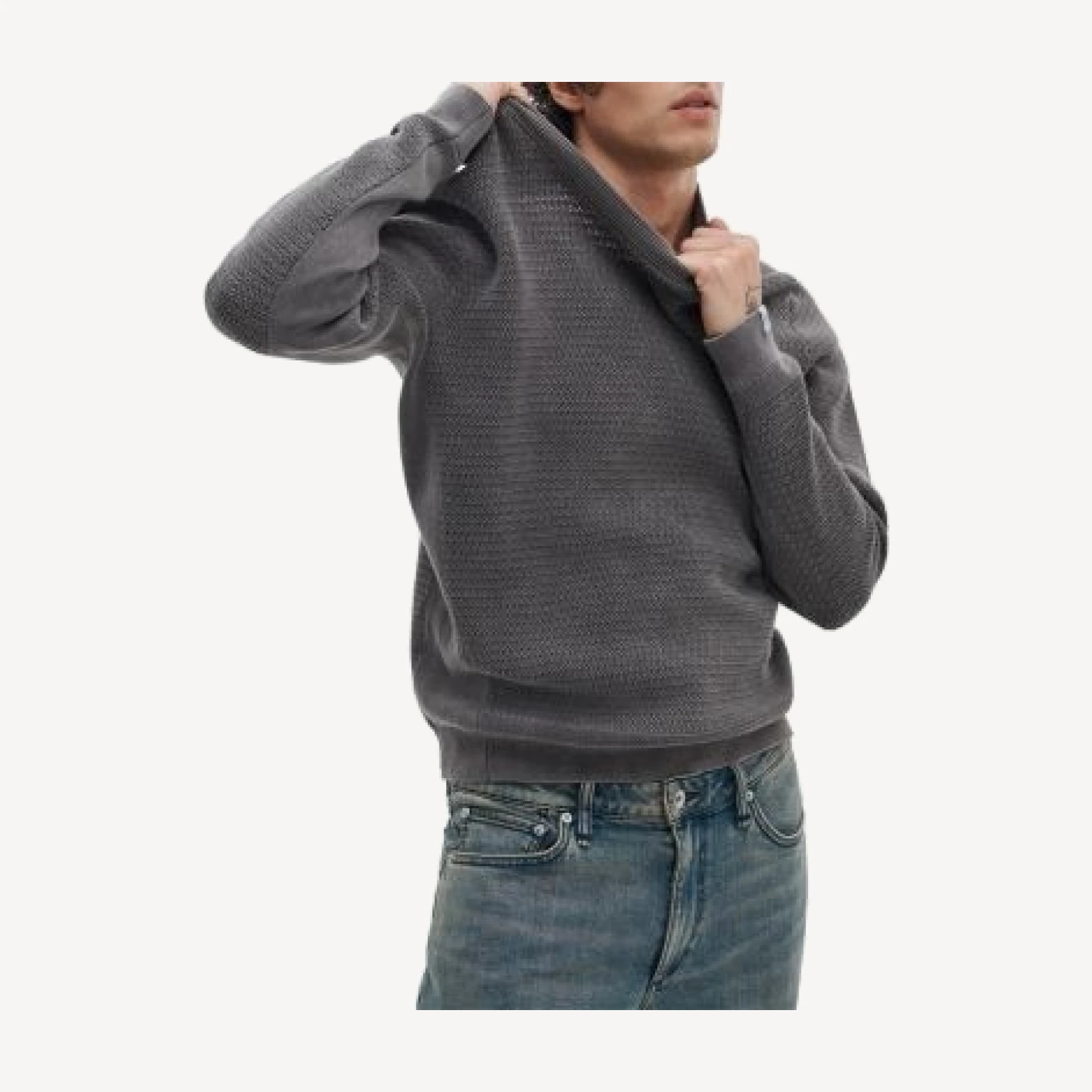 rag & bone Caden Washed Crewneck Sweater